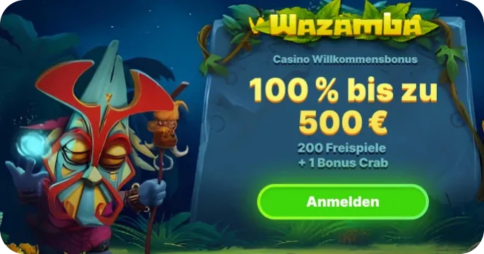 Wazamba Casino Willkommensbonus