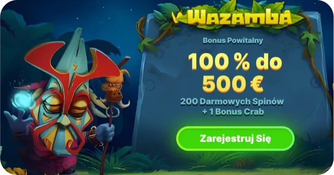 Wazamba Kasyno bonus powitalny